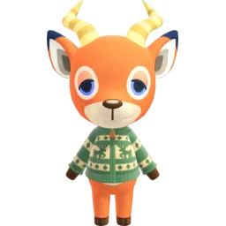Beau — Lazy deer in Animal Crossing: New Horizons