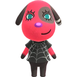 Cherry — Sisterly dog in Animal Crossing: New Horizons