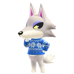 Fang — Cranky wolf in Animal Crossing: New Horizons