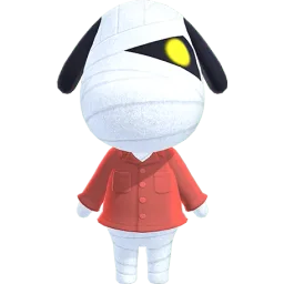 Lucky — Lazy dog in Animal Crossing: New Horizons
