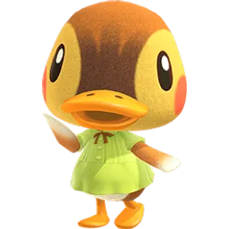 Molly — Normal duck in Animal Crossing: New Horizons