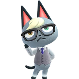 Raymond — Smug cat in Animal Crossing: New Horizons