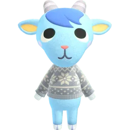 Sherb — Lazy goat in Animal Crossing: New Horizons