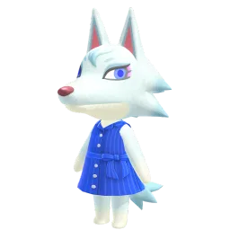 Whitney — Snooty wolf in Animal Crossing: New Horizons